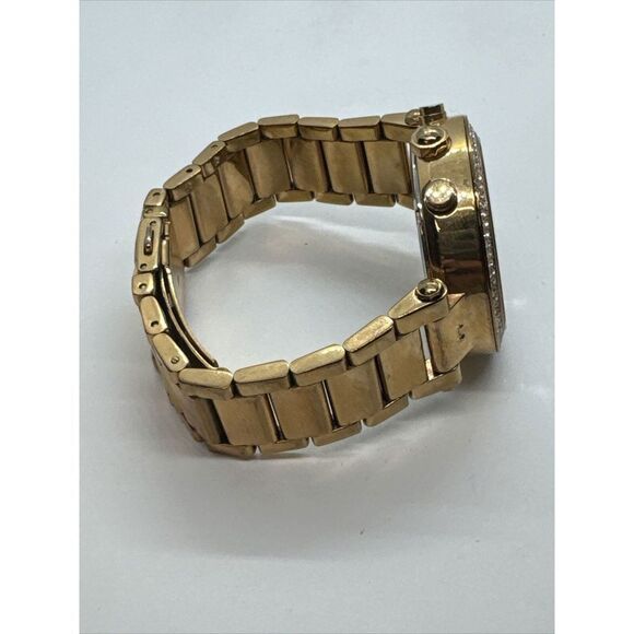 Michael Kors Parker MK5491 Women's Gold Stainless Steel Analog Dial Watch JNA370 - Picture 11 of 11